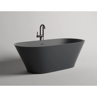 Ванна каменная отдельностоящая матовая 180х80 SALINI MONA 102921MRF окрашена по RAL