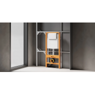 Кнопка смыва 274х39х187 см SALINI PURO 30P2MST2S2M0000 RAL