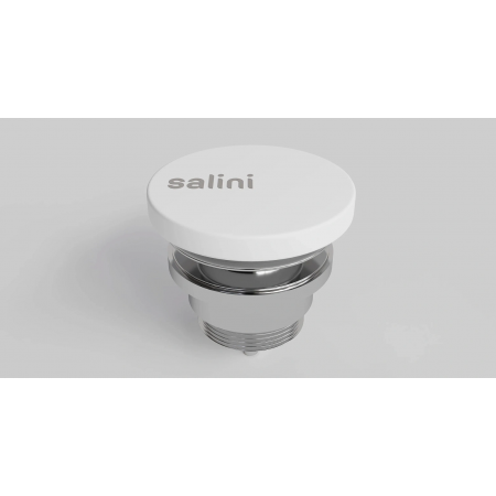 Донный клапандля раковины фиксированный SALINI 16622RG белый Донный клапандля раковины фиксированный SALINI 16622RG белый
