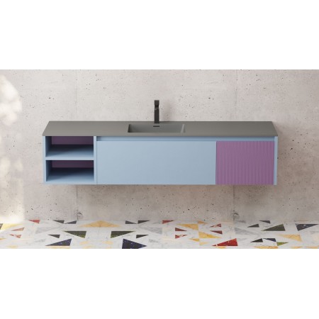 Тумба со столешницей 1200х500х400 см SALINI DOMINO 27D312A RAL Тумба со столешницей 1200х500х400 см SALINI DOMINO 27D312A RAL