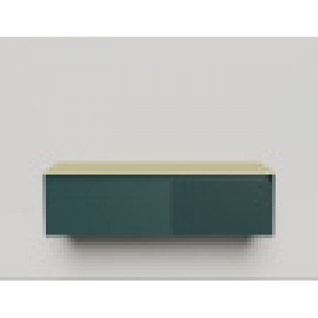 Подвесная тумба со столешницей SALINI Domino 140x50 эмаль 27D114 Подвесная тумба со столешницей SALINI Domino 140x50 эмаль 27D114