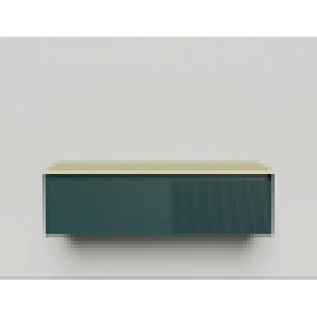 Подвесная тумба со столешницей SALINI Domino 180x50 эмаль Onda Plus 27D118ON Подвесная тумба со столешницей SALINI Domino 180x50 эмаль Onda Plus 27D118ON