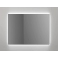 Зеркало для ванной с LED подсветкой, обогрев-антизапотевание, сенсорный выключатель, 1000х900 SALINI OMBRA 27M011090BH