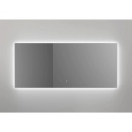 Зеркало для ванной с LED подсветкой, обогрев-антизапотевание, сенсорный выключатель, 2000х700 SALINI OMBRA 27M022070BH