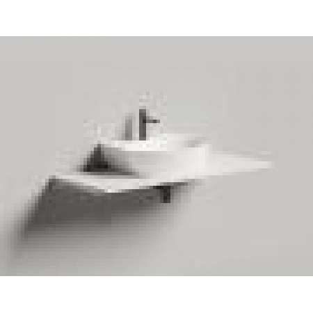 Раковина подвесная матовая 58х45 SALINI ALDA WALL 02 140322MRH Раковина подвесная матовая 58х45 SALINI ALDA WALL 02 140322MRH