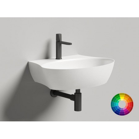 Раковина подвесная матовая 58х45 SALINI ALDA WALL 01 140321M Раковина подвесная матовая 58х45 SALINI ALDA WALL 01 140321M