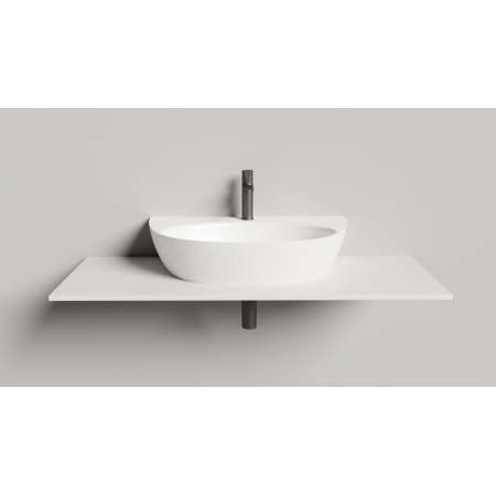 Раковина накладная глянцевая 70х45 SALINI ALDA WALL 03 71х60 140313G Раковина накладная глянцевая 70х45 SALINI ALDA WALL 03 71х60 140313G