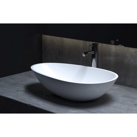 Раковина каменная глянцевая 58х35 SALINI PAOLA 1101101G Раковина каменная глянцевая 58х35 SALINI PAOLA 1101101G