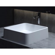 Раковина каменная матовая 42х42 SALINI GLORIA 302 1102202M