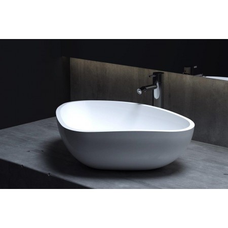 Раковина каменная матовая 56х40 SALINI GLORIA 306 1102206M Раковина каменная матовая 56х40 SALINI GLORIA 306 1102206M