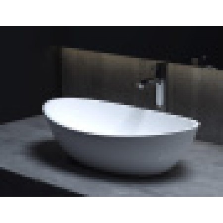 Раковина каменная матовая 56х34 SALINI CALLISTA 103 1101203SMRF окрашена по RAL Раковина каменная матовая 56х34 SALINI CALLISTA 103 1101203SMRF окрашена по RAL