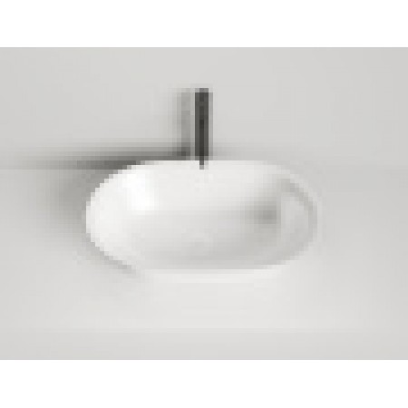 Раковина каменная накладная глянцевая 60x39 SALINI MONA 110811G Раковина каменная накладная глянцевая 60x39 SALINI MONA 110811G