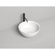 Раковина каменная накладная глянцевая 43x43 SALINI ALDA 1102110G