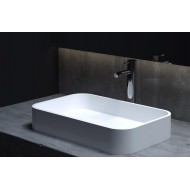 Раковина каменная глянцевая 55х35 SALINI CALLISTA 104 1101104GRH окрашена по RAL снаружи