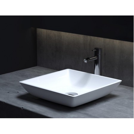 Раковина каменная глянцевая 38х38 SALINI CALLISTA 108 1101108GRF окрашена по RAL Раковина каменная глянцевая 38х38 SALINI CALLISTA 108 1101108GRF окрашена по RAL