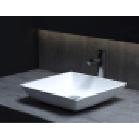 Раковина каменная матовая 38х38 SALINI CALLISTA 108 1101208SMRH окрашена по RAL снаружи Раковина каменная матовая 38х38 SALINI CALLISTA 108 1101208SMRH окрашена по RAL снаружи