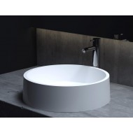 Раковина каменная матовая 44х44 SALINI GLORIA 301 1102201MRF окрашена по RAL