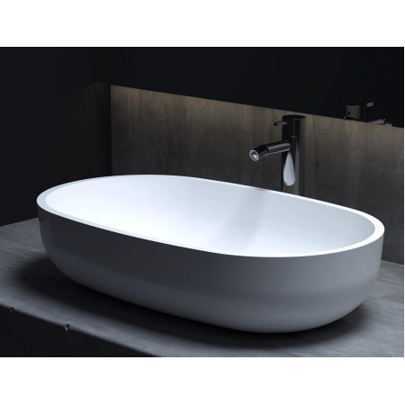 Раковина каменная матовая 64х39 SALINI GLORIA 305 1102205MRH окрашена по RAL снаружи Раковина каменная матовая 64х39 SALINI GLORIA 305 1102205MRH окрашена по RAL снаружи