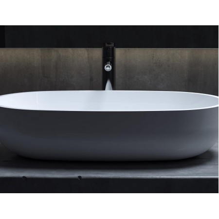 Раковина каменная матовая 64х39 SALINI GLORIA 305 1102205MRH окрашена по RAL снаружи Раковина каменная матовая 64х39 SALINI GLORIA 305 1102205MRH окрашена по RAL снаружи