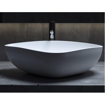 Раковина каменная матовая 56х40 SALINI GLORIA 306 1102206MRF окрашена по RAL Раковина каменная матовая 56х40 SALINI GLORIA 306 1102206MRF окрашена по RAL