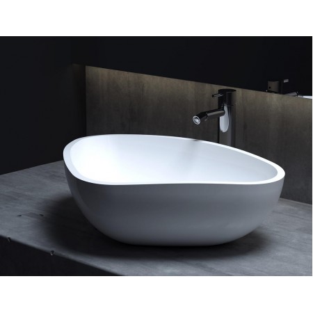 Раковина каменная матовая 56х40 SALINI GLORIA 306 1102206MRH окрашена по RAL снаружи Раковина каменная матовая 56х40 SALINI GLORIA 306 1102206MRH окрашена по RAL снаружи