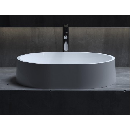 Раковина каменная матовая 56х44 SALINI GLORIA 311 1102211MRF окрашена по RAL Раковина каменная матовая 56х44 SALINI GLORIA 311 1102211MRF окрашена по RAL