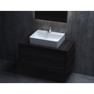 Раковина каменная матовая 60х45 SALINI OTTAVIA 1103201MRF окрашена по RAL