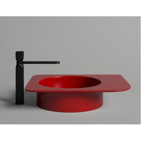 Раковина каменная матовая 55х45 SALINI NINFEA 110521MRF окрашена по RAL Раковина каменная матовая 55х45 SALINI NINFEA 110521MRF окрашена по RAL