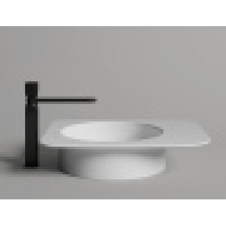 Раковина каменная матовая 55х45 SALINI NINFEA 110521MRF окрашена по RAL Раковина каменная матовая 55х45 SALINI NINFEA 110521MRF окрашена по RAL