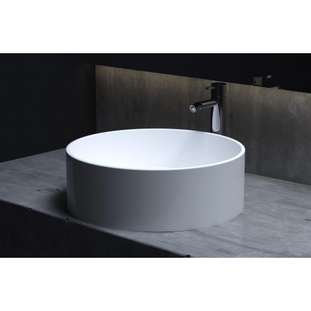 Раковина каменная матовая 45х45 SALINI ARMONIA 202 130112SMRF окрашена по RAL Раковина каменная матовая 45х45 SALINI ARMONIA 202 130112SMRF окрашена по RAL