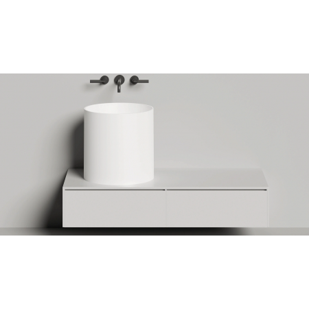 Раковина накладная SALINI ARMONIA 04 покраска по RAL полностью 130118MRF Раковина накладная SALINI ARMONIA 04 покраска по RAL полностью 130118MRF