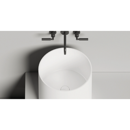 Раковина накладная SALINI ARMONIA 04 покраска по RAL полностью 130118MRF Раковина накладная SALINI ARMONIA 04 покраска по RAL полностью 130118MRF