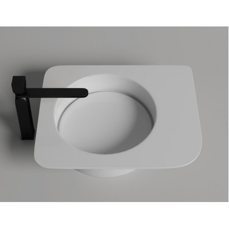 Раковина каменная матовая 55х45 SALINI NINFEA 130221MRF окрашена по RAL Раковина каменная матовая 55х45 SALINI NINFEA 130221MRF окрашена по RAL