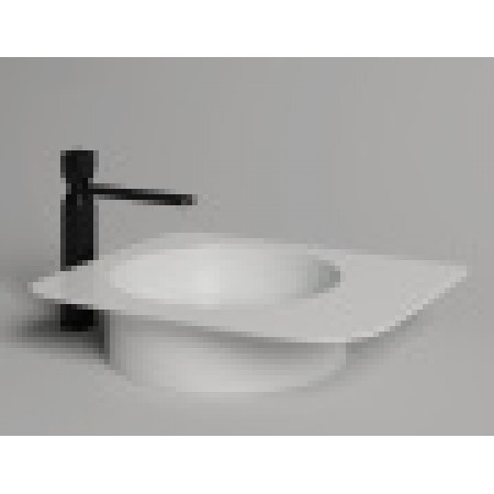 Раковина каменная матовая 55х45 SALINI NINFEA 130221MRF окрашена по RAL Раковина каменная матовая 55х45 SALINI NINFEA 130221MRF окрашена по RAL