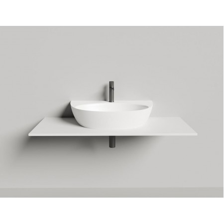 Раковина каменная накладная глянцевая 60x71 SALINI ALDA 140313GRF окрашена по RAL Раковина каменная накладная глянцевая 60x71 SALINI ALDA 140313GRF окрашена по RAL