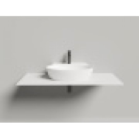 Раковина каменная накладная глянцевая 58x45 SALINI ALDA 140311G Раковина каменная накладная глянцевая 58x45 SALINI ALDA 140311G