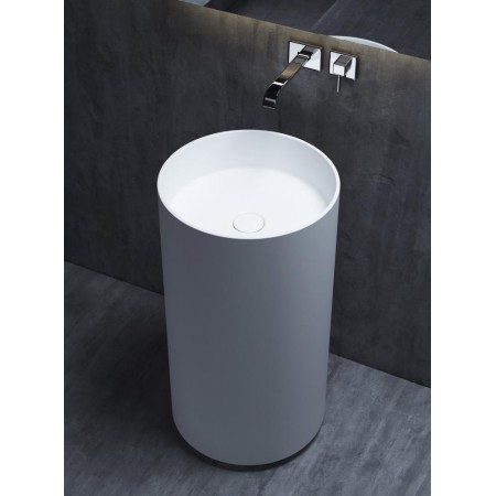 Раковина каменная матовая 45х45 SALINI ARMONIA 201 130111SMRF окрашена по RAL Раковина каменная матовая 45х45 SALINI ARMONIA 201 130111SMRF окрашена по RAL