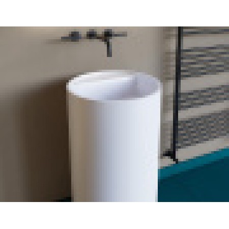 Раковина напольная с отверстием под смеситель SALINI ARMONIA TOP 201 покраска по RAL полностью 130115GRF Раковина напольная с отверстием под смеситель SALINI ARMONIA TOP 201 покраска по RAL полностью 130115GRF