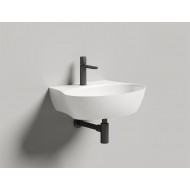 Раковина каменная накладная матовая 58x45 SALINI ALDA 140321MRF окрашена по RAL