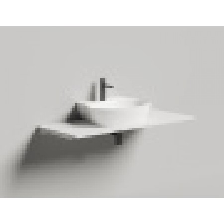 Раковина каменная накладная матовая 58x45 SALINI ALDA 140321MRF окрашена по RAL Раковина каменная накладная матовая 58x45 SALINI ALDA 140321MRF окрашена по RAL