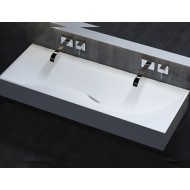 Раковина каменная матовая 120х45 SALINI SONATA 1401201MRF окрашена по RAL
