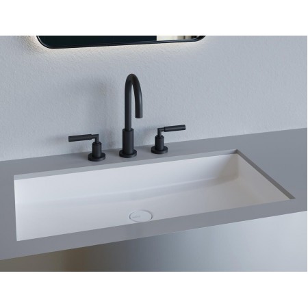 Раковина каменная подстольная матовая 75x40 SALINI MAREA 10 1802210MRF окрашена по RAL Раковина каменная подстольная матовая 75x40 SALINI MAREA 10 1802210MRF окрашена по RAL