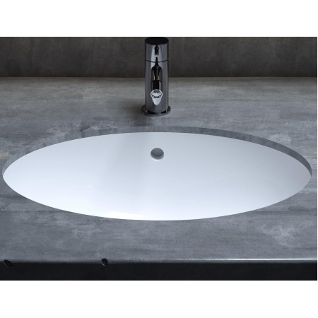 Раковина каменная подстольная матовая 57х40 SALINI CALLISTA 109 1101109MRF окрашена по RAL Раковина каменная подстольная матовая 57х40 SALINI CALLISTA 109 1101109MRF окрашена по RAL