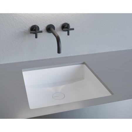 Раковина каменная подстольная матовая 42х42 SALINI MAREA 07 1802207M Раковина каменная подстольная матовая 42х42 SALINI MAREA 07 1802207M