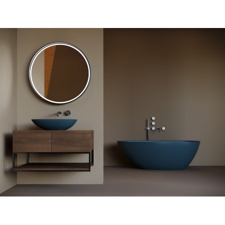 Ванна каменная отдельностоящая матовая 160х77 SALINI PAOLA 101511SM Ванна каменная отдельностоящая матовая 160х77 SALINI PAOLA 101511SM