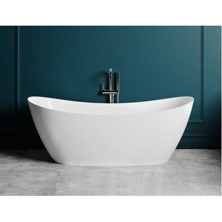 Ванна каменная отдельностоящая матовая 185х80 SALINI NOEMI 101811SM Ванна каменная отдельностоящая матовая 185х80 SALINI NOEMI 101811SM