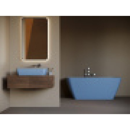 Ванна каменная отдельностоящая матовая 180х81 SALINI AGATHA 100221M Ванна каменная отдельностоящая матовая 180х81 SALINI AGATHA 100221M