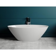 Ванна каменная отдельностоящая матовая 178х86 SALINI DIVA  102221M