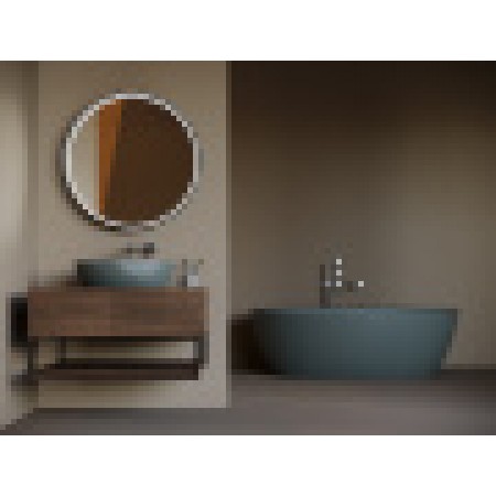 Ванна каменная отдельностоящая глянцевая 160х80 SALINI ALDA 101913G Ванна каменная отдельностоящая глянцевая 160х80 SALINI ALDA 101913G