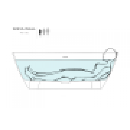 Ванна каменная отдельностоящая матовая 170х80 SALINI SOFIA WALL 102522M Ванна каменная отдельностоящая матовая 170х80 SALINI SOFIA WALL 102522M